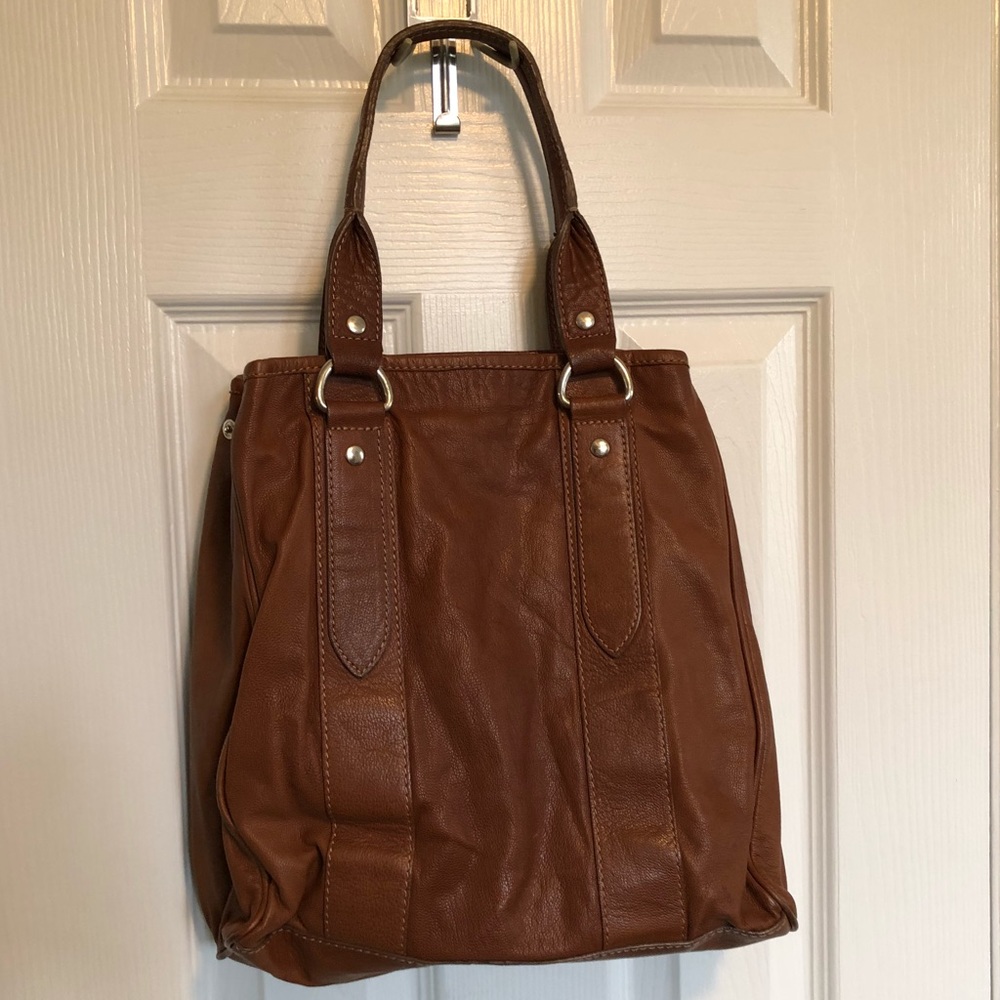 WITCHERY Brown Leather Bag